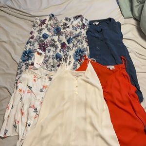 Lot of Loft tanks/shirts